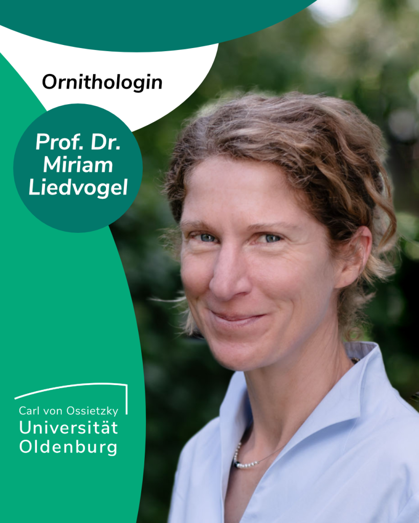 Unser neues rOLe model: Prof. Dr. Miriam Liedvogel!