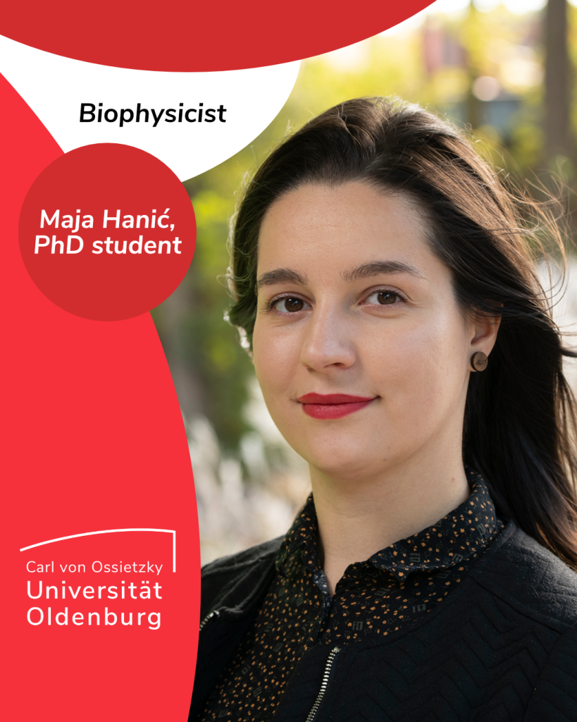 We present: Maja Hanic, PhD student, biophysicist and our new rOLe model.