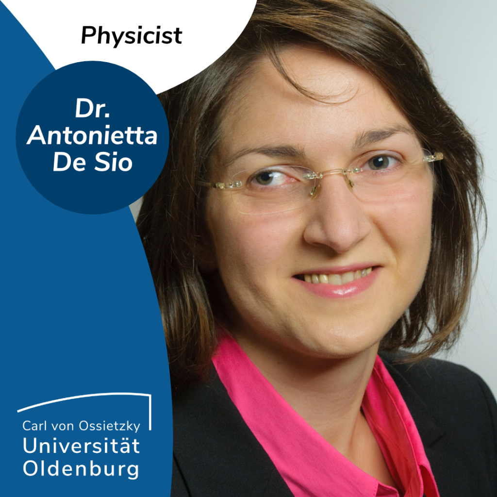 Physicist Dr. Antonietta De Sio